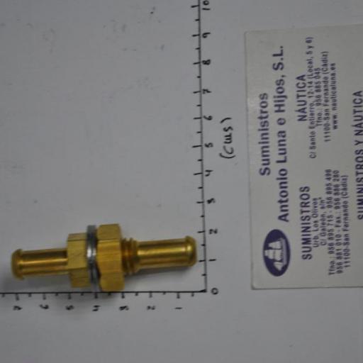 Pasamamparos de latón de 3/8" (9,5 mm) para combustible Goldenship [3]