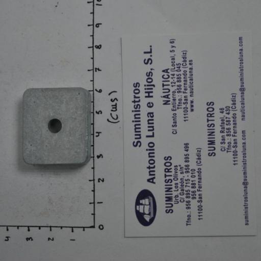 Ánodo de zinc (equivalente 41106-ZW9-000 Honda) RecMar [3]