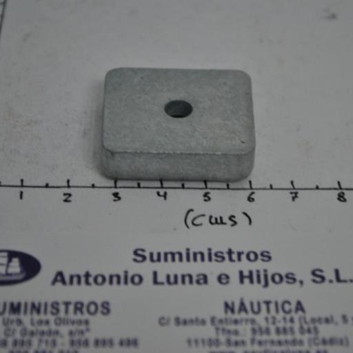 Ánodo de zinc (equivalente 41106-ZW9-000 Honda) RecMar [4]