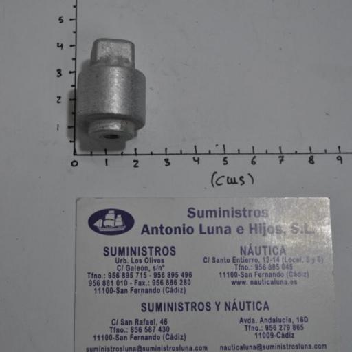 Ánodo de aluminio (equivalente 67F-11325-00 Yamaha) RecMar [2]