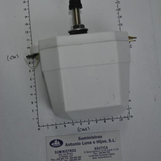 Motor limpiaparabrisas estanco de 12V y eje 6 mm TMC [3]