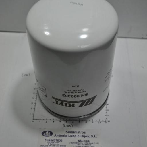 Filtro de gasoil (equivalente 120651-55020 Yanmar) Hifi [2]