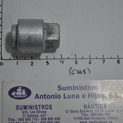 Ánodo de aluminio (equivalente 67F-11325-00 Yamaha) RecMar [1]