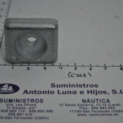 Ánodo de zinc (equivalente 41106-ZW9-000 Honda) RecMar [7]