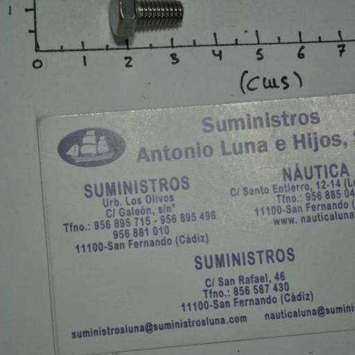 Tornillo para cierre de capota 910103-0612 original Tohatsu [6]
