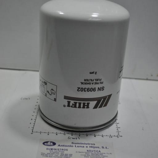 Filtro de gasoil (equivalente 120651-55020 Yanmar) Hifi [1]