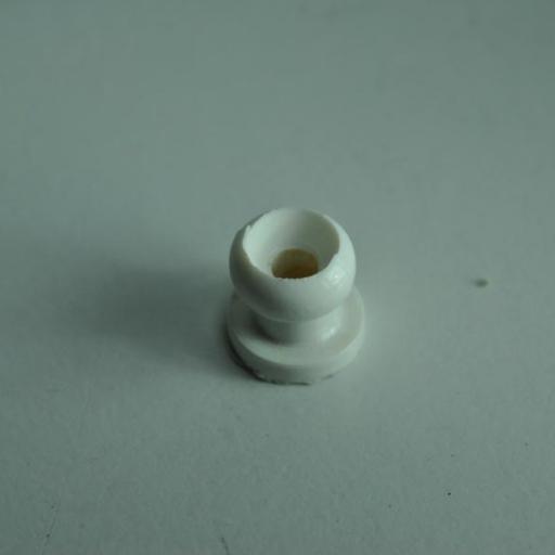 Calamón de nylon blanco de 12 mm [0]