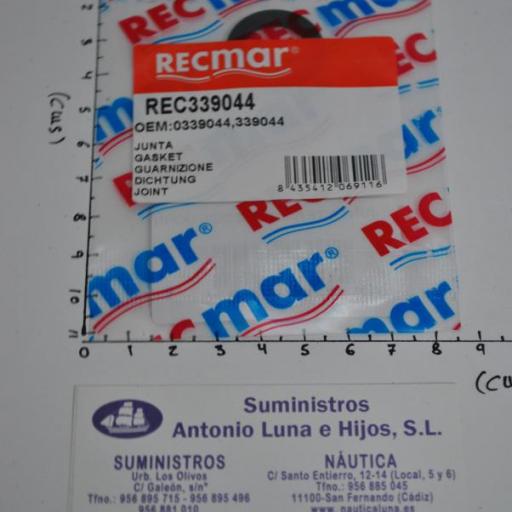 Junta del termostato (equivalente 0339044 Johnson/Evinrude) RecMar [6]
