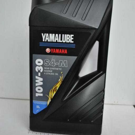 Aceite para motores de 4 tiempos Yamalube semisintético S4-M de 5 litros 10W30 Yamaha [1]
