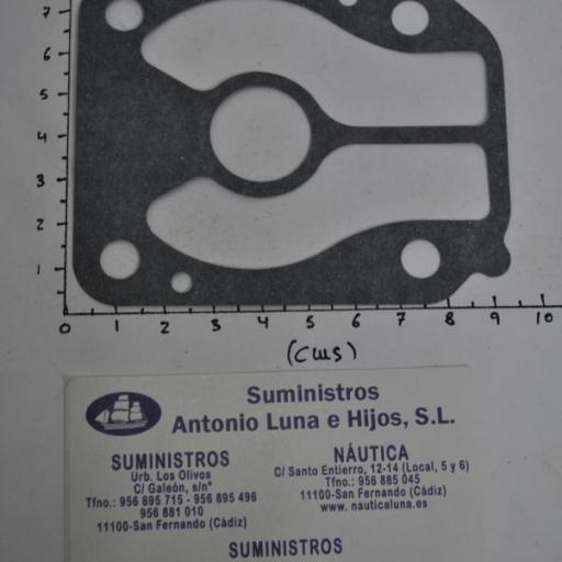 Junta de la placa de la bomba de agua 3B7-65029-0 original Tohatsu [1]