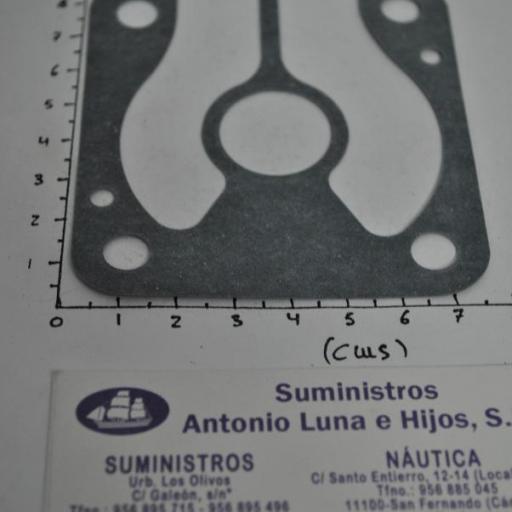 Junta de la placa de la bomba de agua 3B7-65029-0 original Tohatsu [3]