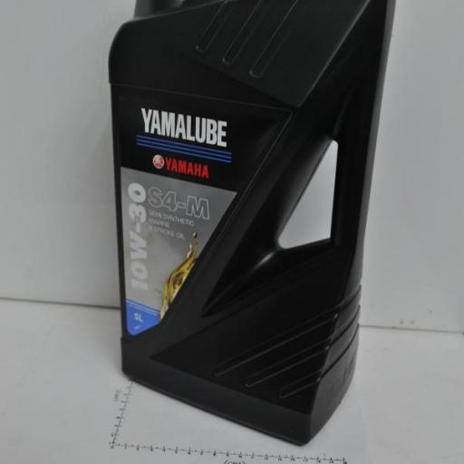 Aceite para motores de 4 tiempos Yamalube semisintético S4-M de 5 litros 10W30 Yamaha [7]