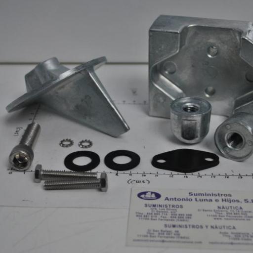 Kit de ánodos de zinc (equivalente 8887562Q02 Mercruiser Alpha One 1ª generación) Tecnoseal [6]