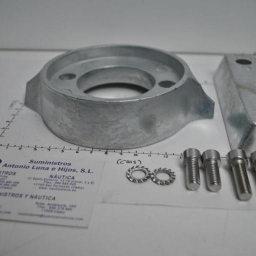 Kit de ánodos de zinc (equivalente colas Volvo 290) Tecnoseal [2]