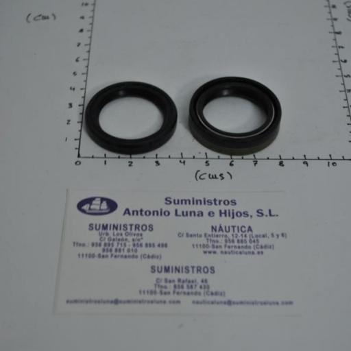Kit (2 ud) de retenes del eje de la hélice (equivalentes 853807 y 853808 Volvo) RecMar [1]