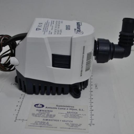 Bomba de achique sumergible automática 12V Sahara S500 MK2 Attwood [4]
