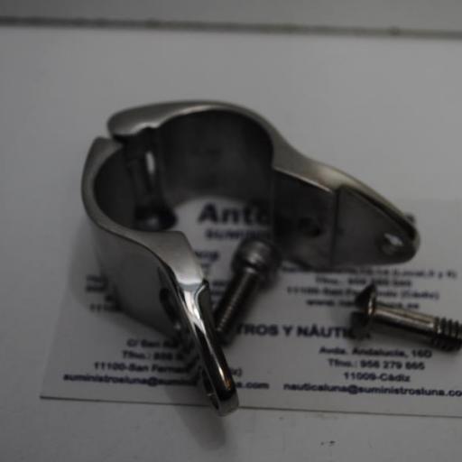 Abrazadera de capota abierta con tornillos inox-316 de 25 mm Imnasa  [1]