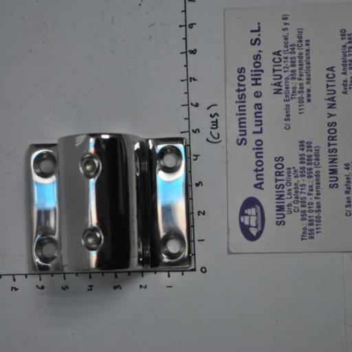 Tintero lateral para candelero de acero inoxidable 316 para tubo de 22 mm [4]