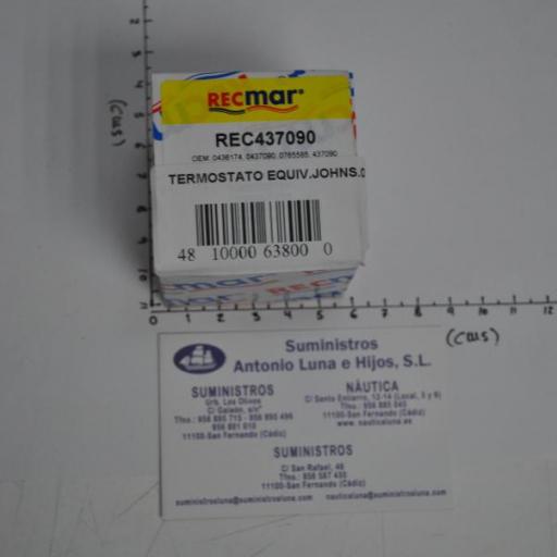 Termostato (equivalente 0437090 OMC/Johnson/Evinrude) RecMar [7]