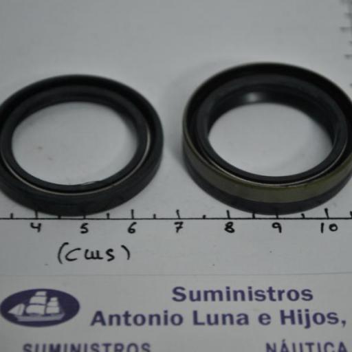Kit (2 ud) de retenes del eje de la hélice (equivalentes 853807 y 853808 Volvo) RecMar [4]