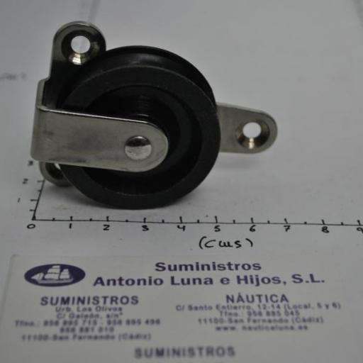 Polea de reenvío de cubierta para cabo de 10 mm Viadana [5]