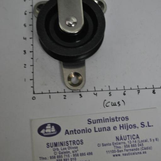 Polea de reenvío de cubierta para cabo de 10 mm Viadana [6]