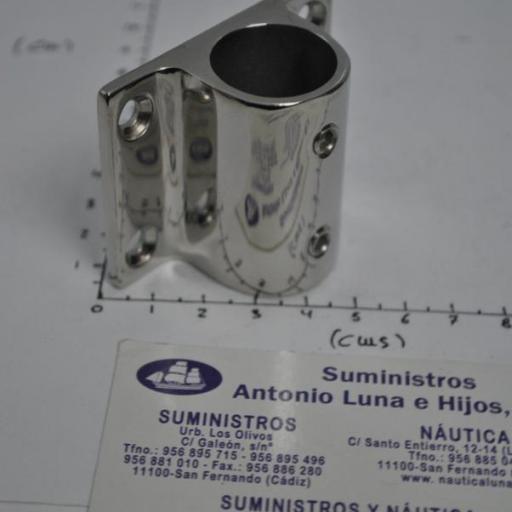 Tintero lateral para candelero de acero inoxidable 316 para tubo de 22 mm [1]