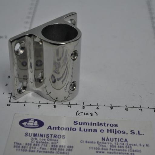 Tintero lateral para candelero de acero inoxidable 316 para tubo de 22 mm [6]