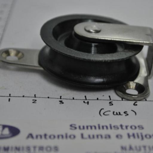 Polea de reenvío de cubierta para cabo de 10 mm Viadana [7]