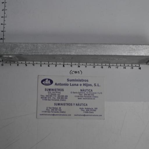 Ánodo de aluminio (equivalente 6AW-45251-00 Yamaha) RecMar [2]