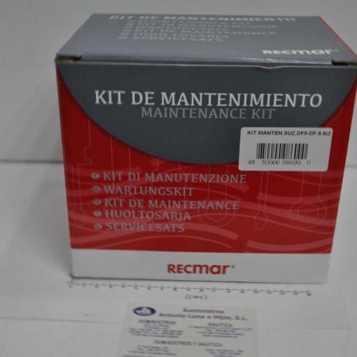 Kit de mantenimiento (equivalente DF8A y DF9.9A Suzuki año 2010 y posteriores) RecMar [1]