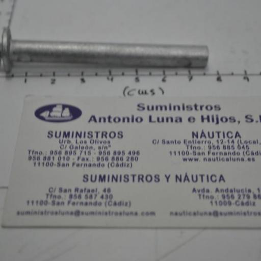 Ánodo de aluminio (equivalente 61A-11325-00 Yamaha) RecMar [3]