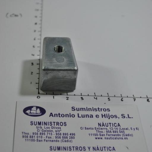 Ánodo de zinc (equivalente 67C-45251-00 Yamaha) RecMar [1]