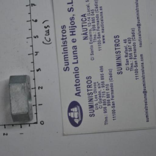 Ánodo de zinc (equivalente 63P-11325-11 Yamaha) Canada Metal - Martyr Anodes [4]