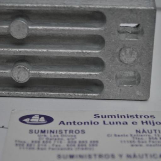 Ánodo de aluminio (equivalente 6AW-45251-00 Yamaha) RecMar [7]