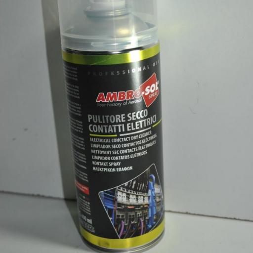 Limpiador seco de contactos eléctricos spray 400ml Ambro-Sol. [3]