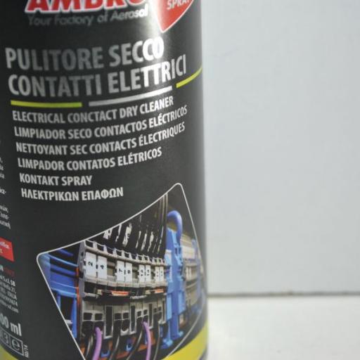 Limpiador seco de contactos eléctricos spray 400ml Ambro-Sol. [2]