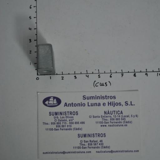 Ánodo de zinc (equivalente 804043 Mercury) RecMar [5]
