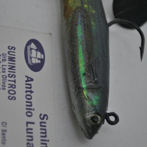 Pack de 3 ud señuelos de vinilo Wildeye Live Mullet 04 Storm [7]