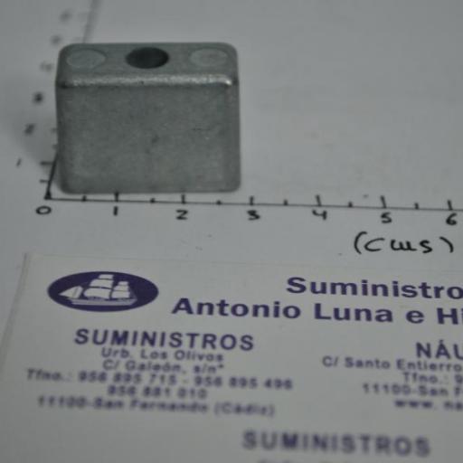 Ánodo de zinc (equivalente 804043 Mercury) RecMar [1]