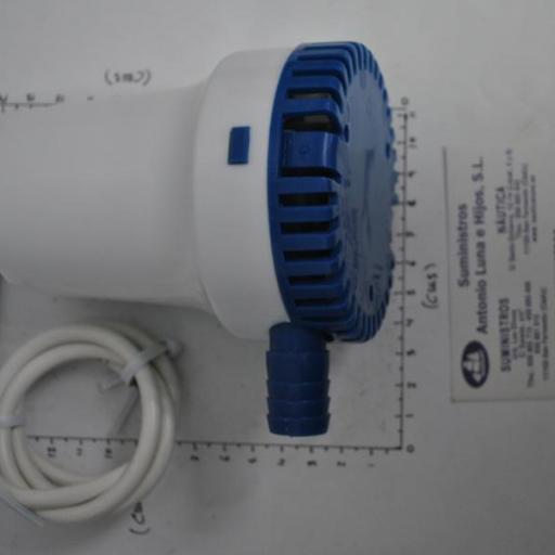 Bomba de achique sumergible 12V 600GPH (2.268 litros/hora) TMC [4]
