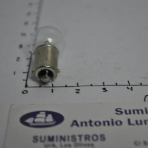 Bombilla (lámpara) tipo BA9S de 12V y 5W [6]