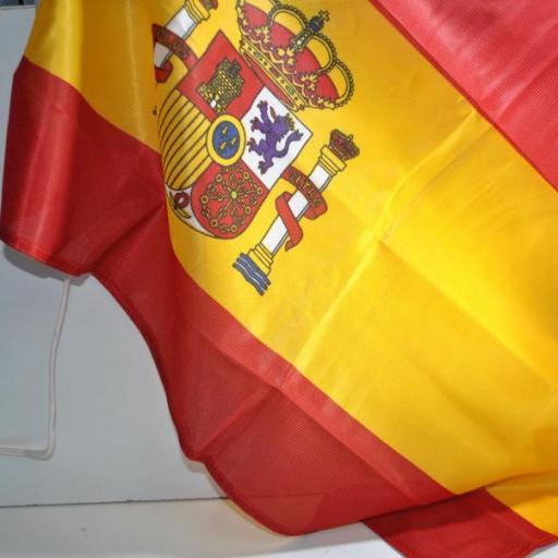 Bandera de España con escudo [1]