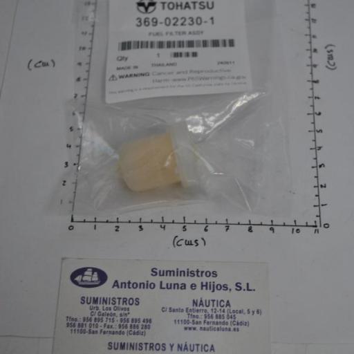 Filtro de combustible 369-02230-1 original Tohatsu [7]