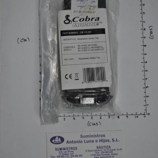 Porta pilas recargables para emisoras 300 y 400 Cobra [7]