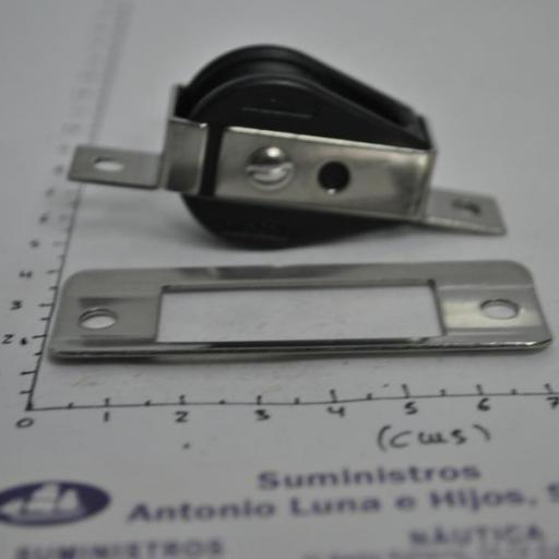 Polea empotrable inoxidable para cabo Viadana [2]