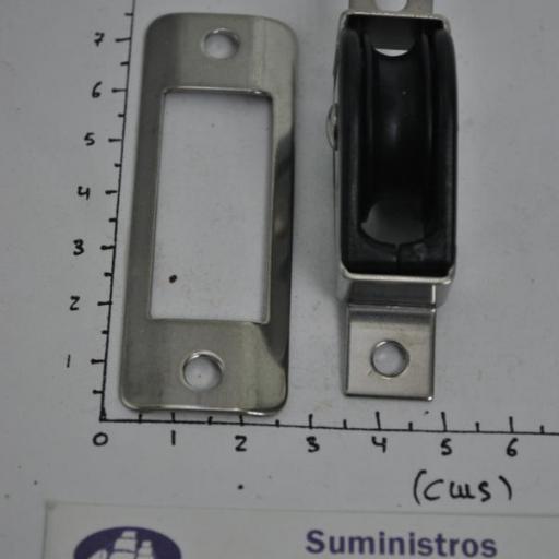 Polea empotrable inoxidable para cabo Viadana [6]