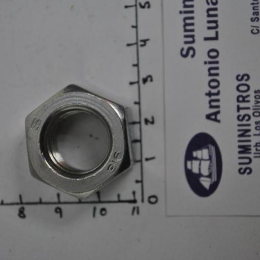 Tuerca hexagonal Din-934 acero inoxidable A4 (rosca UNC) [2]