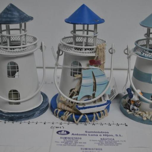 Faro decorativo para vela Led [2]