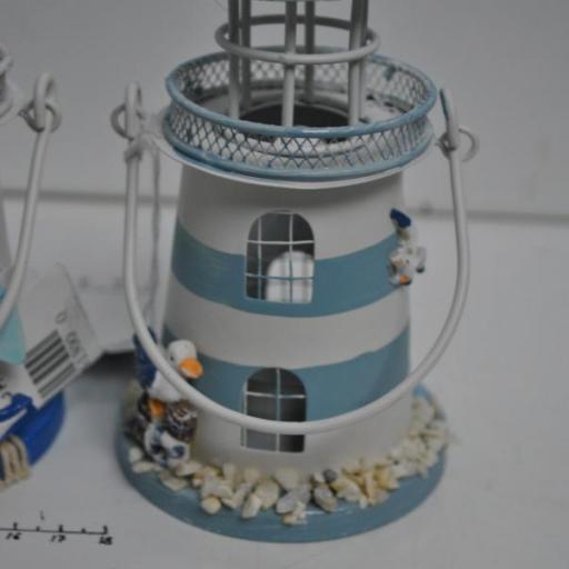 Faro decorativo para vela Led [5]
